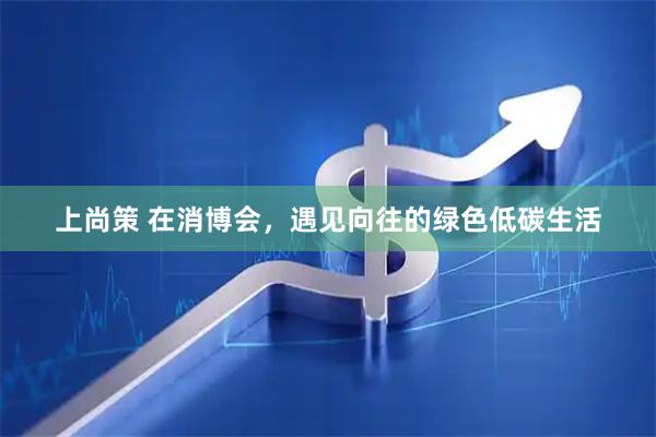 上尚策 在消博会，遇见向往的绿色低碳生活